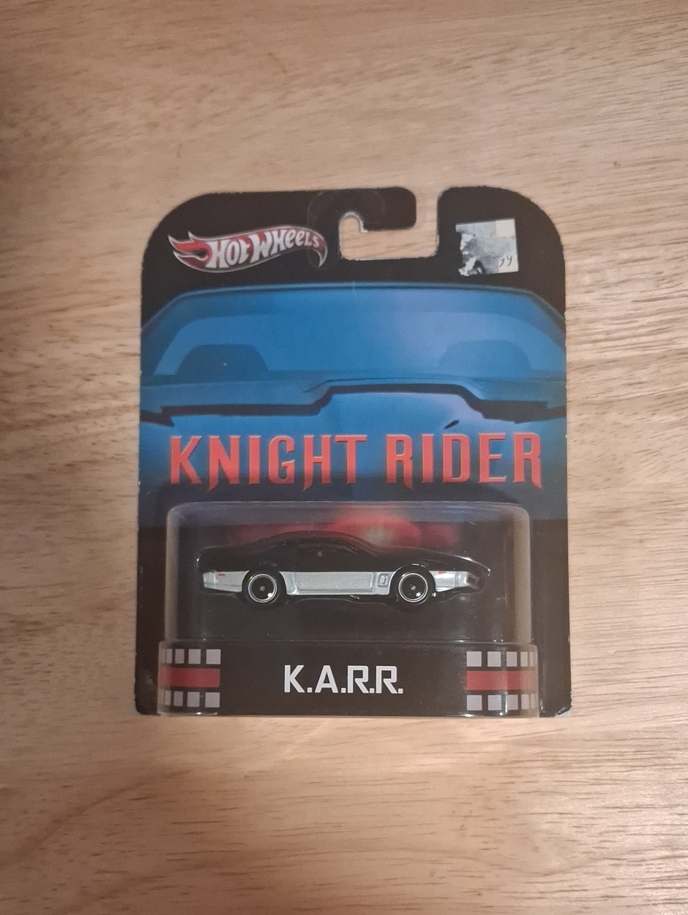 Nwt Mattel Hot Wheels Knight Rider K.A.R.R. Black and Silver Die-Cast Vehicle